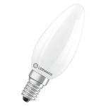 Ledvance Classic LED E14 Kaars Mat 2.5W 470lm - 827 Zeer Warm Wit | Dimbaar - Vervangt 40W