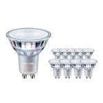 Voordeelpak 10x Philips Corepro LED Spot GU10 PAR16 4.6W 390lm 36D - 840 Koel Wit | Vervangt 50W