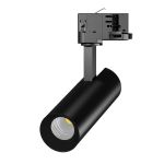 Noxion LED Railspot 3-Fase Ecowhite Aluminium Zwart 10W 840lm 36D - 830 Warm Wit