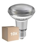 Voordeelpak 10x Ledvance  Performance LED Spot E27 R80 8.5W 670lm 36D - 827 Zeer Warm Wit | Vervangt 100W