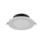 Noxion LED Downlight Hera Plat Inbouw Wit 15W 1500lm 80D - 827-830-840 CCT | 166mm - Zaagmaat 144mm