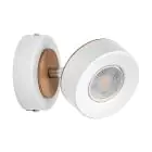 Ledvance LED Decor Spot Pluto Staal Wit 4.8W 300lm - 830 Warm Wit