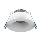 Noxion LED Spot Ares Diep Wit 6W 540lm 927-940 3CCT - met Binnenring Wit| Zaagmaat 68mm